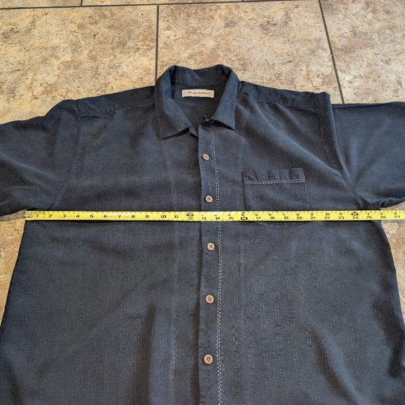 Tommy Bahama Silk Embroidered Cigar Themed Men's XL Shirt - Picture 5 of 7